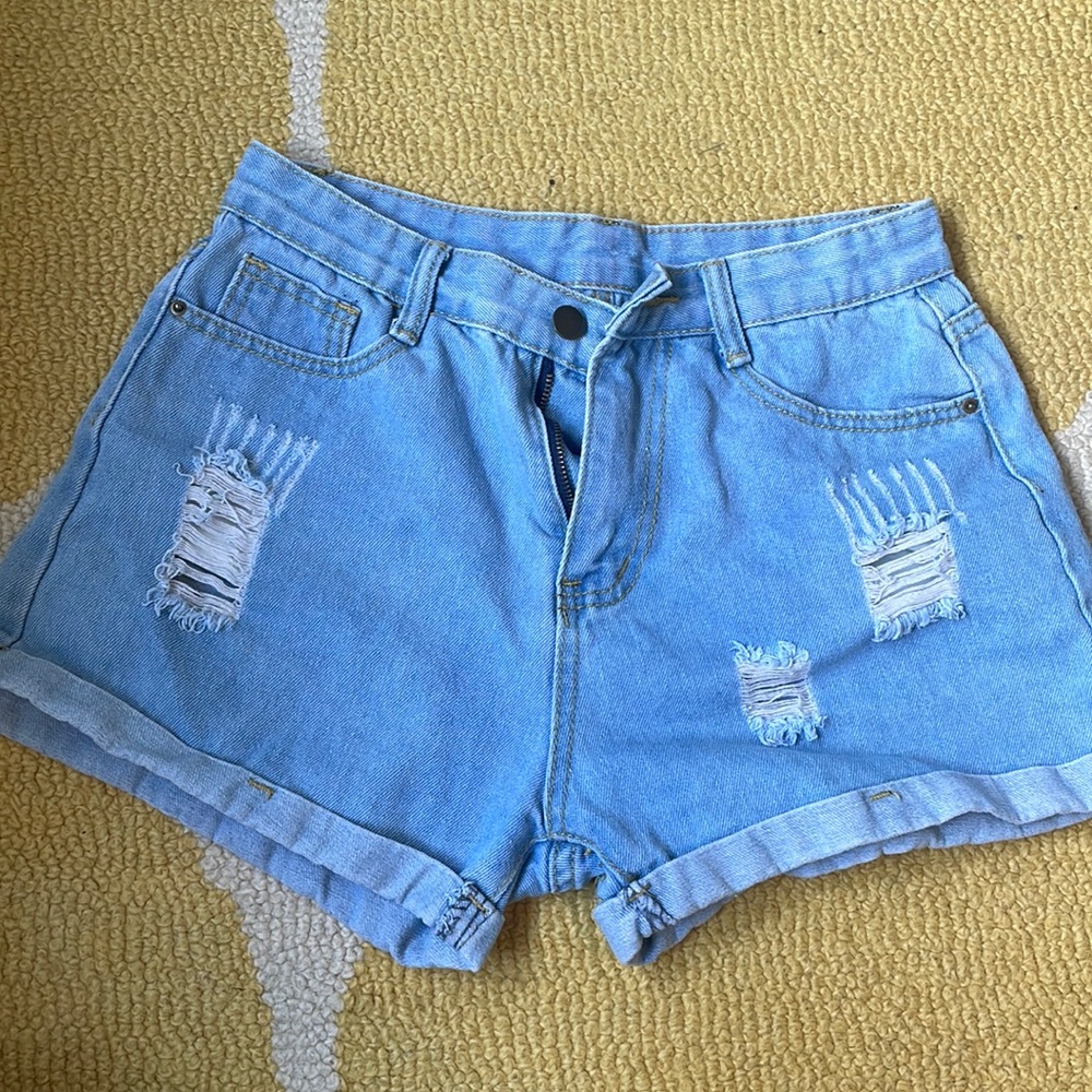 Shein denim shorts
